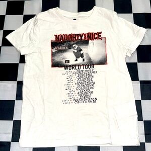 Cotton On Kids Boys SantaNaughty or Nice World Tour Cool Christmas Tee T-Shirt 6